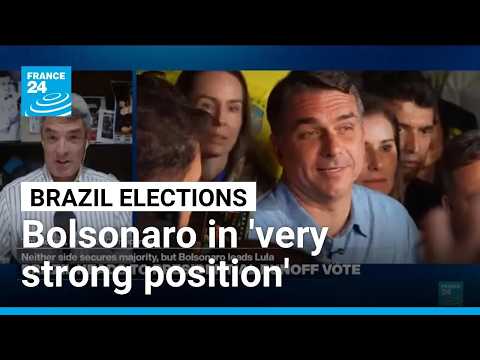 Bolsonaro in 'very strong position' as Brazil election heads to run-off