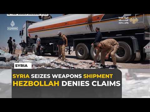 Syria shoots down weapons shipment reportedly headed for Hezbollah in Lebanon