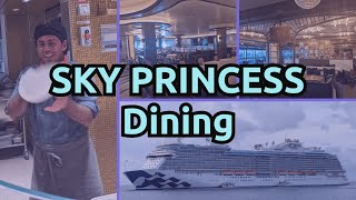 The ULTIMATE Sky Princess Dining Guide