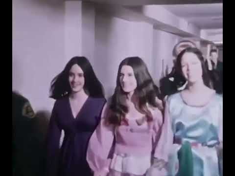 The Manson girls singing on the way to their trial #mansonfamily #cult #gang #criminal #crime