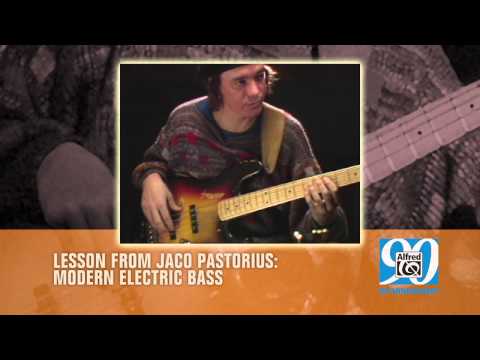 Modern Electric Bass - Jaco Pastorius - "Arpeggios and Double Stops"