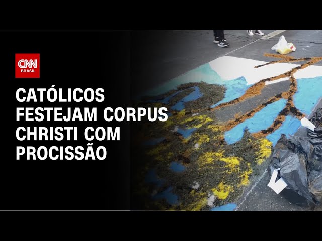 Católicos festejam Corpus Christi com procissão | CNN NOVO DIA