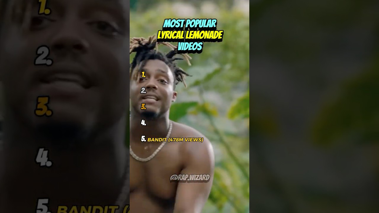 Top 5 Most Popular LYRICAL LEMONADE Videos 🍋