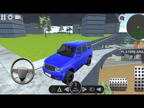 Offroad Russian Simulator - Police Car Jeep Patriot - Android Gameplay-2021