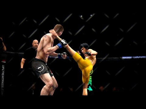 BRUCE LEE VS ALEXANDER VOLKOV | UFC 4 BRUTAL FIGHT | UFC 4 K1 RULES | UFC 4 2020 | EA SPORTS UFC 4