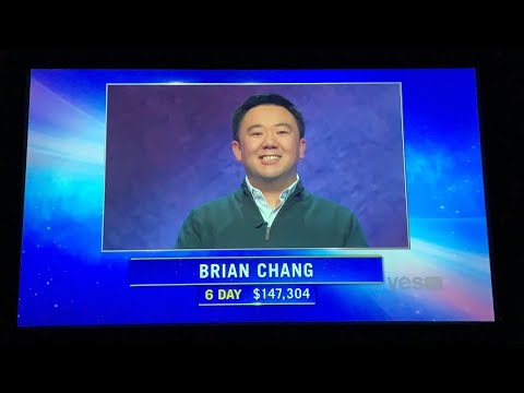 Jeopardy, intro - Brian Chang Day 7 (1/27/21)