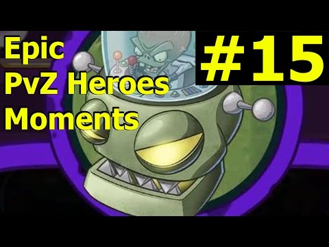 Epic and Funny PvZ Heroes Moments #15, The Wombo Combo!