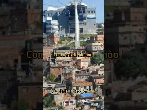 Favelas mais perigosas do Rio de Janeiro. #shorts