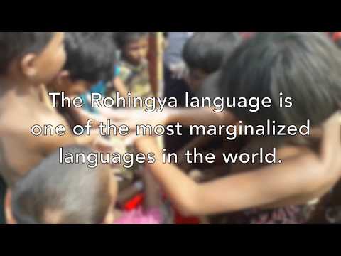 Information in the right language for the Rohingya