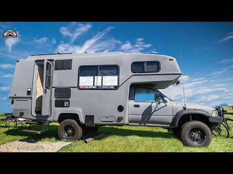 DIY 4x4 Conversion - 1990 Toyota Sunrader Camper Tour