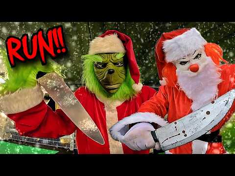 CHRISTMAS KILLERS VS PARKOUR POV 2026!