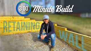 Retaining Wall Quick Build