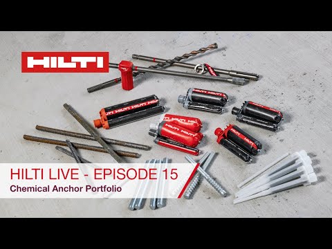 Hilti LIVE - Episode 15 - Chemical Anchor Portfolio