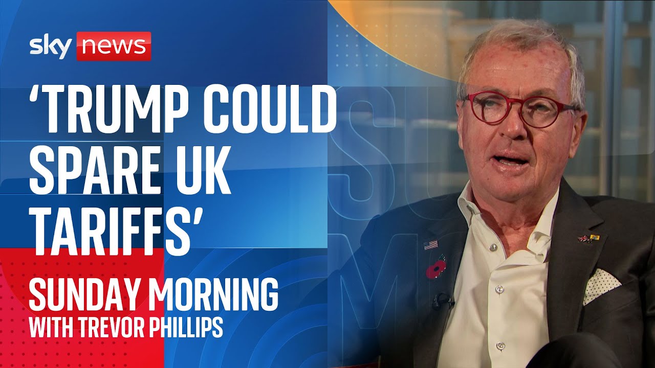 'Renegade' Britain may be spared from 20% tariffs on imports, says New Jersey governor