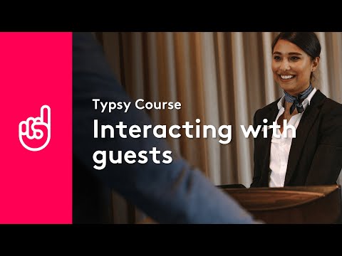 Interacting with guests with Beatrice Gallo - YouTube