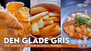Travel vlog - Den Glade Gris - The Church of Pork in Oslo, Norway
