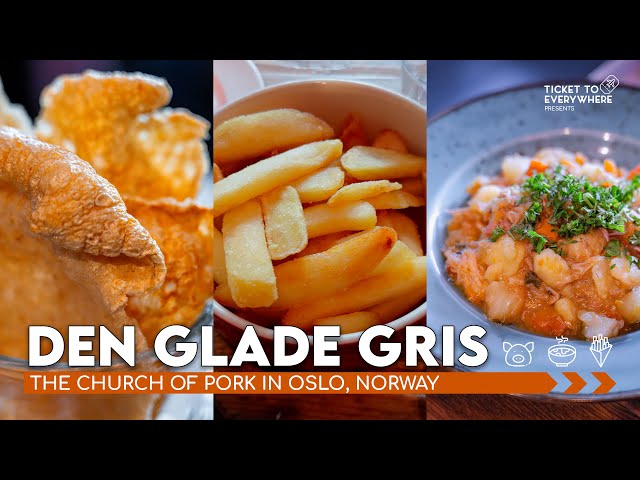 Travel vlog - Den Glade Gris - The Church of Pork in Oslo, Norway