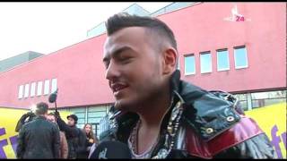 Dance24.tv: Samira bei The Dome 60 im Interview mit One Direction, Aura Dione etc.