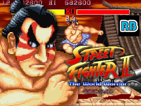 1991 [60fps] Street Fighter II E.Honda 1504900pts ALL Perfect