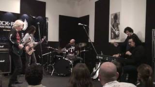 Kenny Aronoff, Rudy Sarzo, Howard Leese, Sandy Gennaro jam