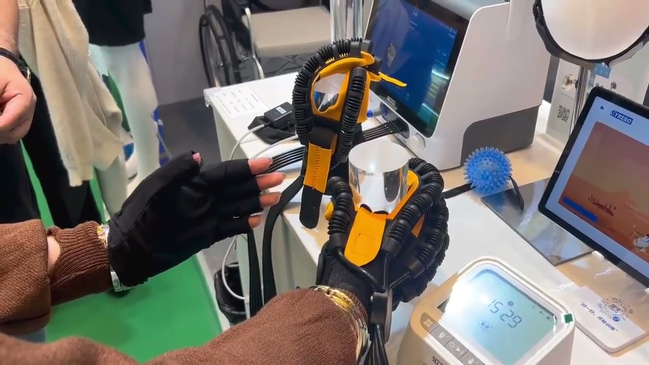 Robotic Rehabilitation Glove: Cup Grasping Demo