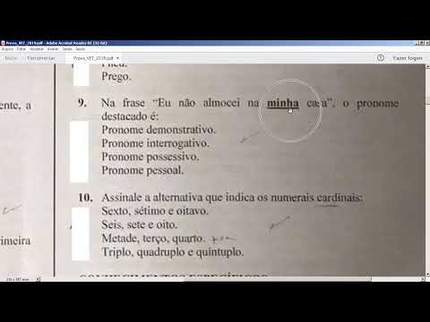 Questões de Português - Prova de ITU SP 2019 - Concurso (Banca SHDIAS)