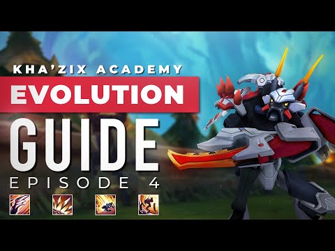 Kha'Zix Academy: COMPLETE Evolution Guide (ft. Tinjus)