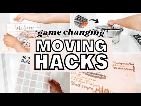 18 Moving Hacks and Packing Tips That Will Make Your Move SO MUCH EASIER!