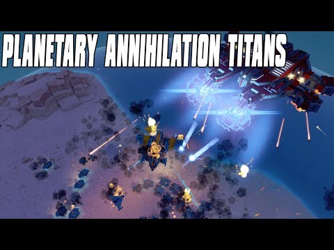 Planetary Annihilation Titan 10 Player FFA - LOKI AIR DOMINATION