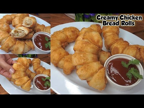Chicken Bread Rolls | Without Oven | Easy recipe | Without Oven | Ramadan Recipe | By Food Mania
