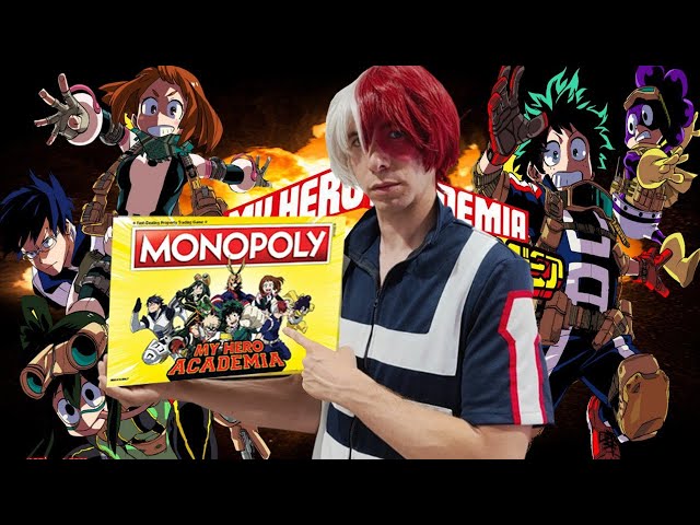 Vídeo relacionado con MONOPOLY Juegos de Mesa - Edición My Hero Academia: 2-6 Jugadores, Juegos Infantiles y para Adultos, Perfecto Regalo, Ideal para Noches de Juegos, Desde 8+ Años