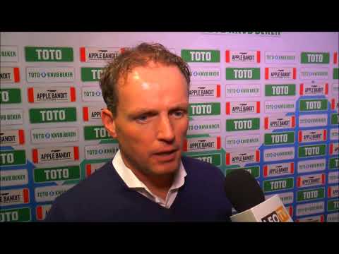 Reactie Sipke Hulshoff na bekerduel FC Twente - SC Cambuur