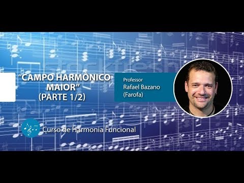 Campo Harmônico Maior - Parte 1/2 - CURSO DE HARMONIA FUNCIONAL (Prof FAROFA)