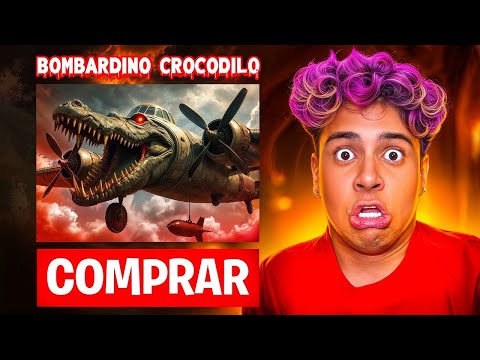 PEDI O BOMBARDINO CROCODILO NA DARK WEB *chegou voando