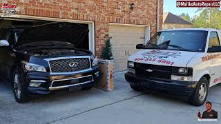 HOW TO REPLACE SPARK PLUGS | 2015 INFINITI QX80 5.6 | Howto/Diy