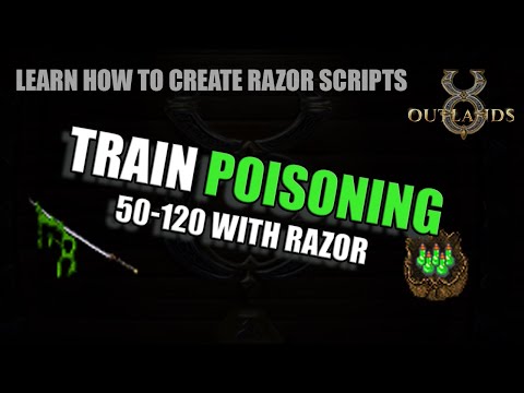 UO Outlands - Learn how to train 120 Poisoning with a single script thumbnail