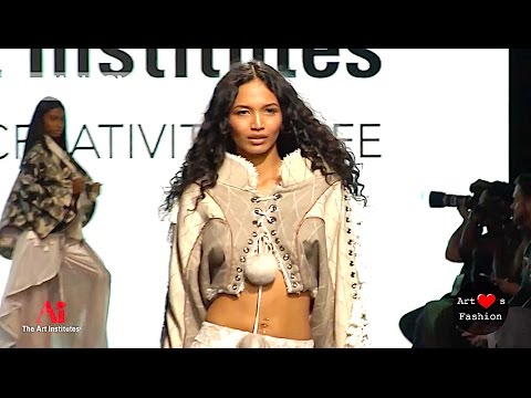 THE ART INSTITUTES Los Angeles Art Hearts Fashion part 15 Spring Summer 2017 - Fashion Channel