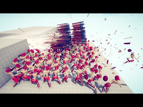 ZOMBIE BALLISTA GOD vs 100x UNITS IN CORRIDOR - Totally Accurate Battle Simulator TABS