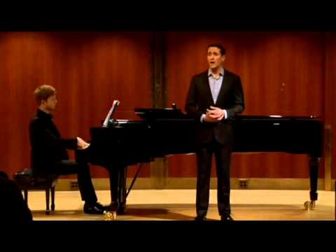 Franz Liszt: Pace Non Trovo. Christopher Dylan Herbert, baritone; Christopher Reynolds, piano