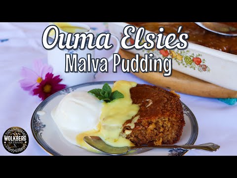 Homemade Malva Pudding Recipe | Ouma Elsie's "Jan Ellis Poeding" Recipe | South African recipes