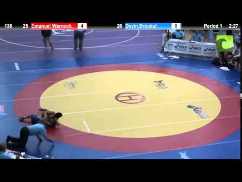 138 Emanuel Warnock vs. Devin Broukal