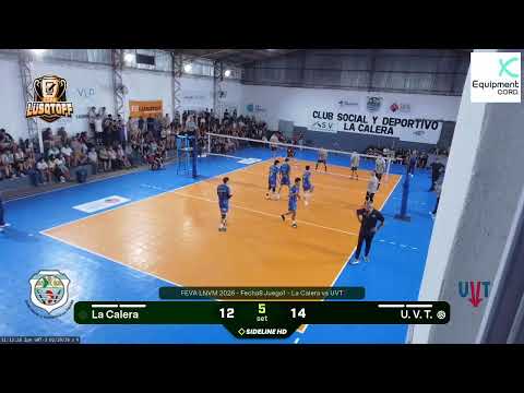 FEVA LNVM 2026 - Fecha 8 Juego 1 - La Calera vs U. V. T. (Live SD)