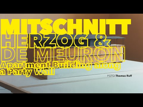 MITSCHNITT 007.APARTMENT BUILDING, HERZOG & DE MEURON