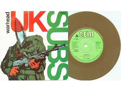 U.K. Subs - Warhead (On screen lyrics)