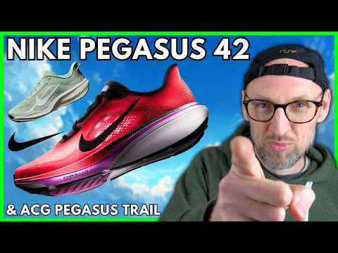 NIKE PEGASUS 42 & ACG PEGASUS TRAIL RELEASE DETAILS - ALPHAFLY 4 & PRO EVO 3!