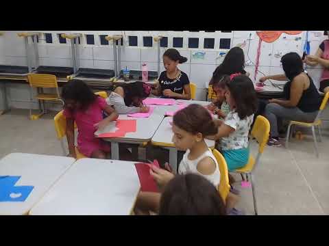 Oficina de Artesanato Criação de Rosas em EVA/ PELC- Núcleo Outra Banda Maranguape 2019