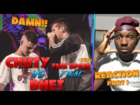 CHUTY V BNET (Easy & Hard Mode) | FMS Spain Final |ENG SUB| He Was In A Destructive Mode! | REACTION