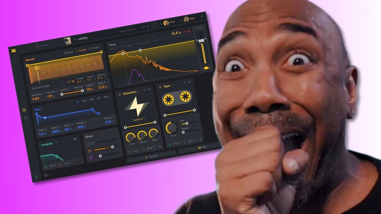 This 808 VST Plugin Shocked Me! FAW Sublab XL & MPC Beat Making