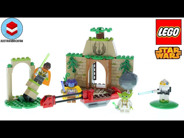 Vídeo relacionado con LEGO 75358 Star Wars Templo Tenoo Jedi con el Maestro Yoda, Juguete de Construcción para Niños y Niñas de 4 Años, Espadas Láser, Figura de Droide y Speeder Bike