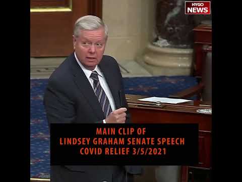 Lindsey Graham Covid Relief Bill Senate Speech